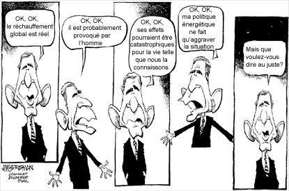 le rechauffement climatique? que voulez-vous dire au juste?