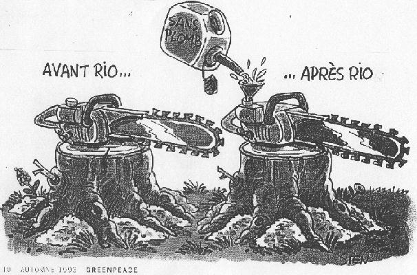 avant Rio et apres: avec ou sans plomb?